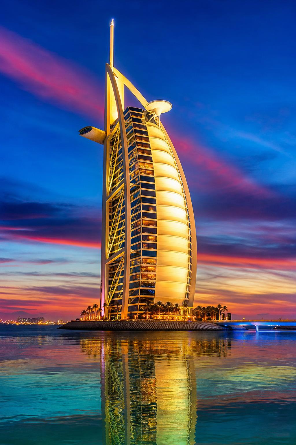 Burj Al Arab, Dubai — luxury landmark representing AHB Company Setup